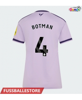 Günstige Newcastle United Sven Botman #4 3rd trikot Damen 2026-27 Kurzarm